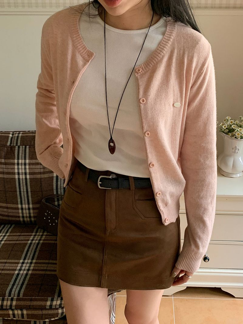 [MADE] MIETTE CASHMERE ROUND CARDIGAN