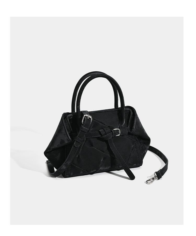 Minimal Quilted Dumpling Tote Shoulder Bag