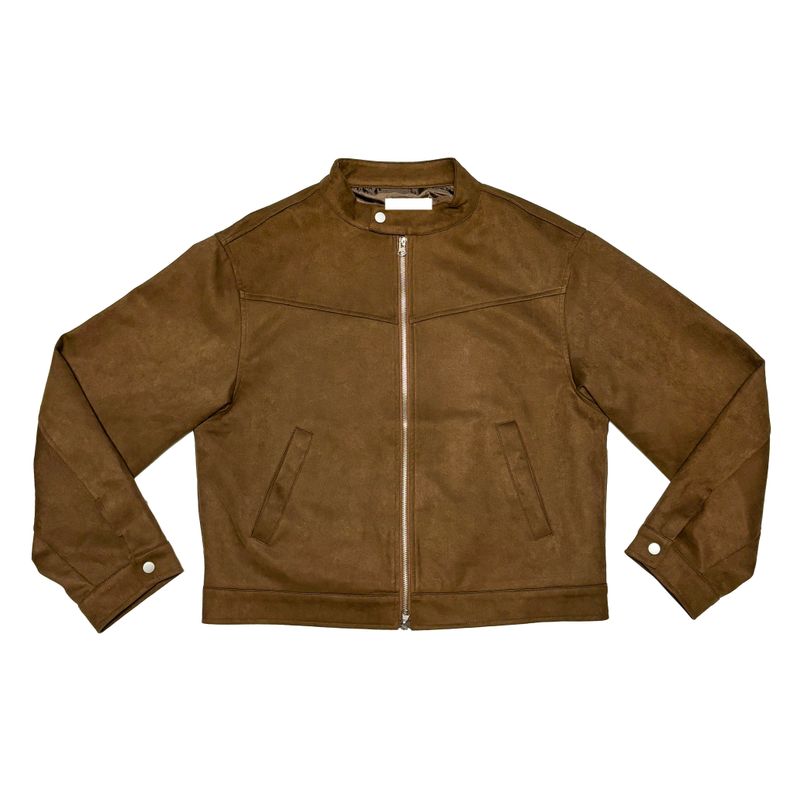 Devided suede jacket