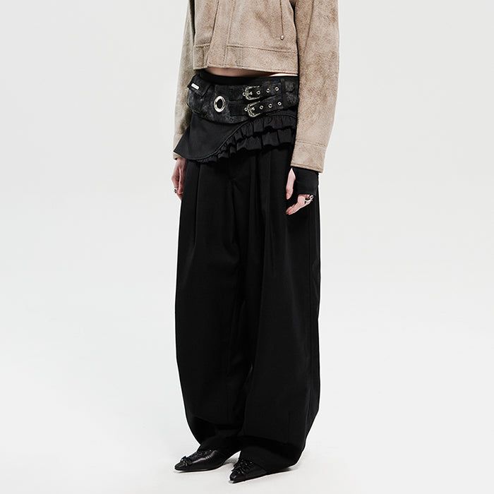 HOLY NUMBER 7(ホーリーナンバーセブン)の「SLACKS BALLOON PANTS_BLACK(Pants)」