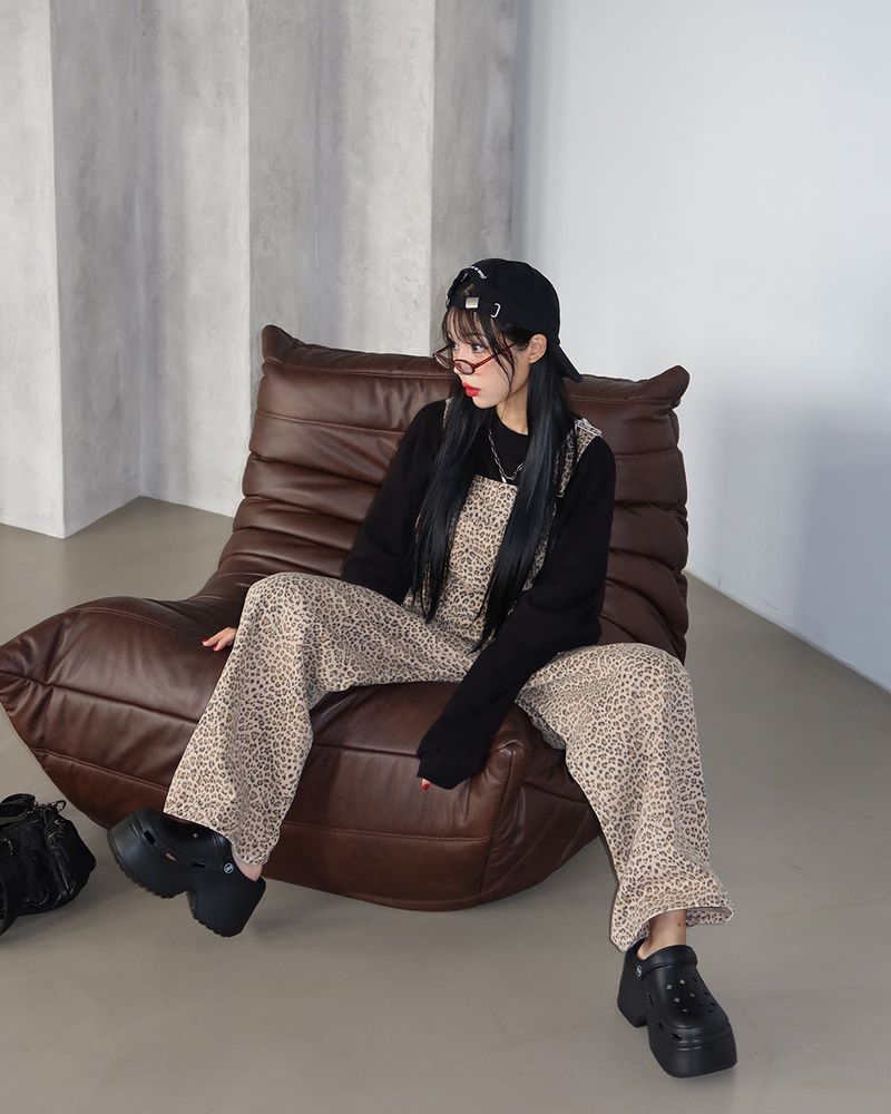 Bart Layered Oversized-Fit Sweatshirt