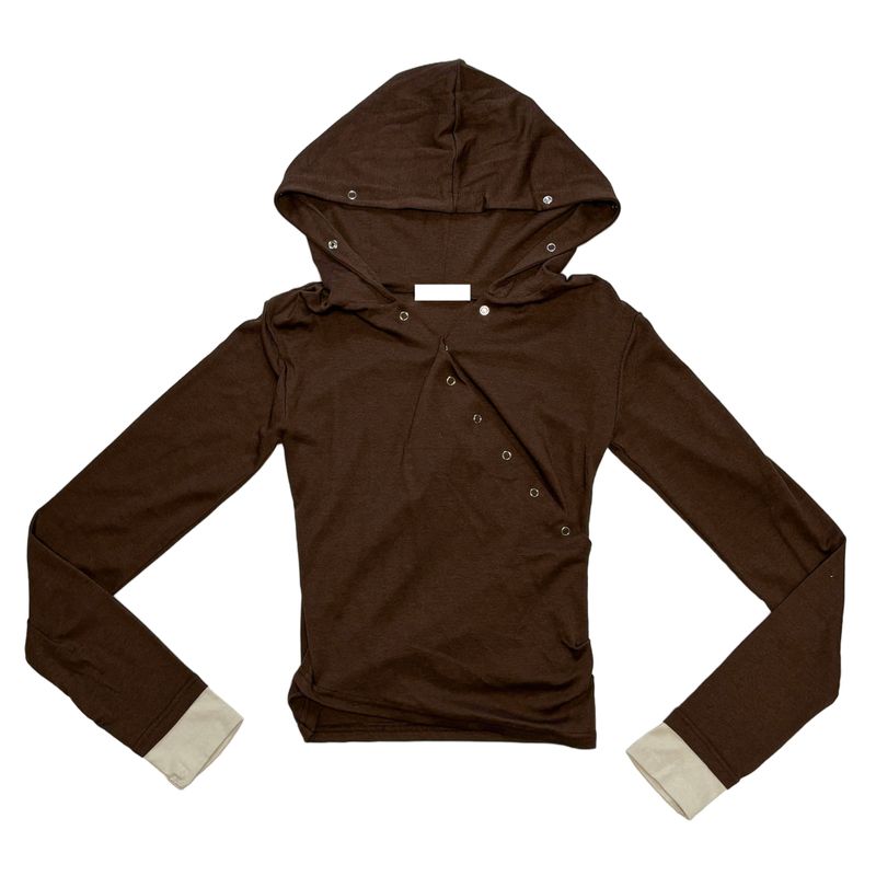 Snap hoodie