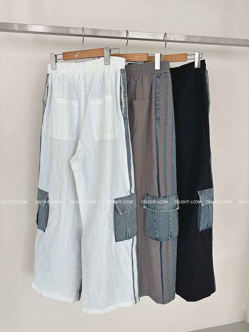 Denim Half Unissex Pants
