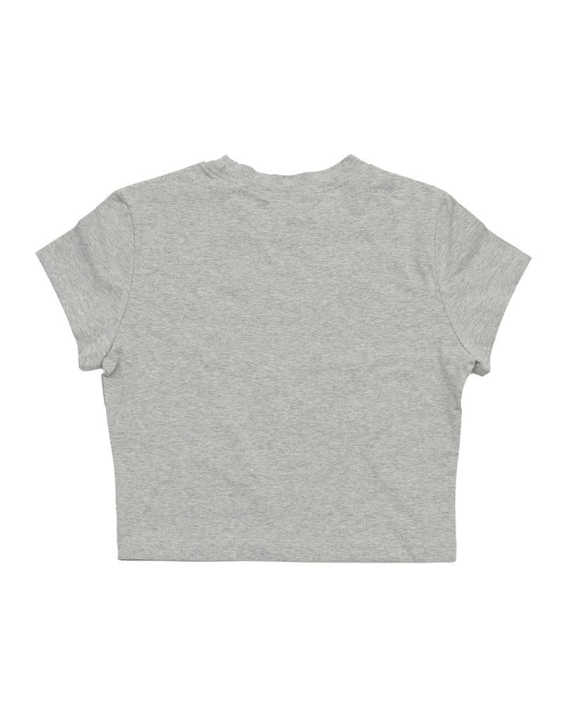 Always late Crop T-shirt (GREY)