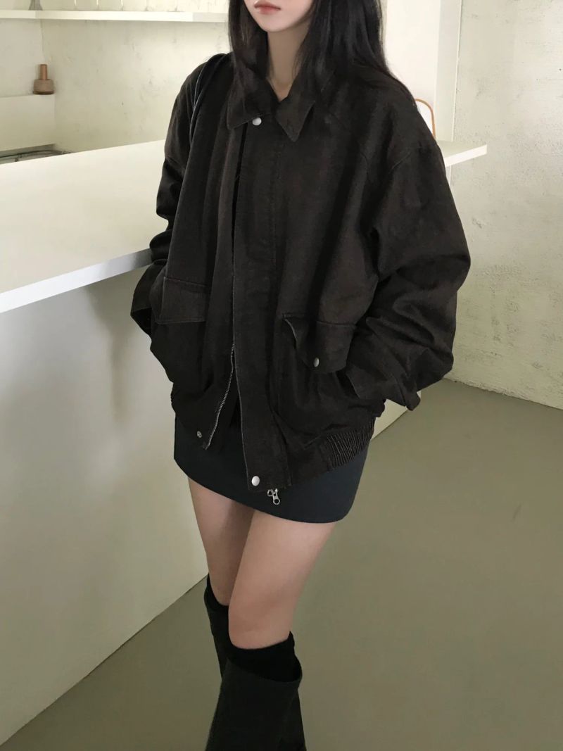 Claire Cotton Washed Jacket (3 colors)