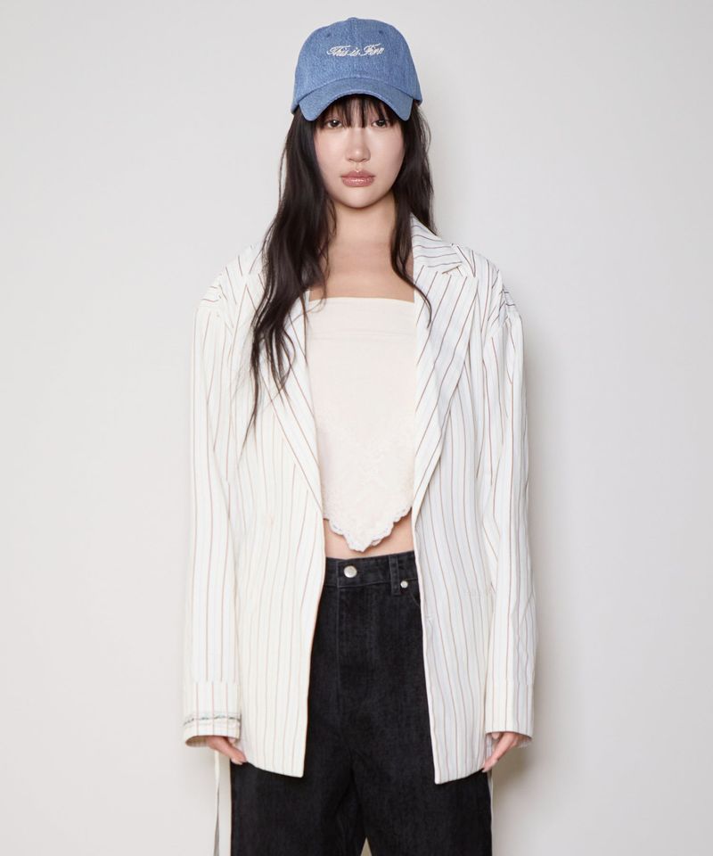 Belted Pajama Double Jacket
