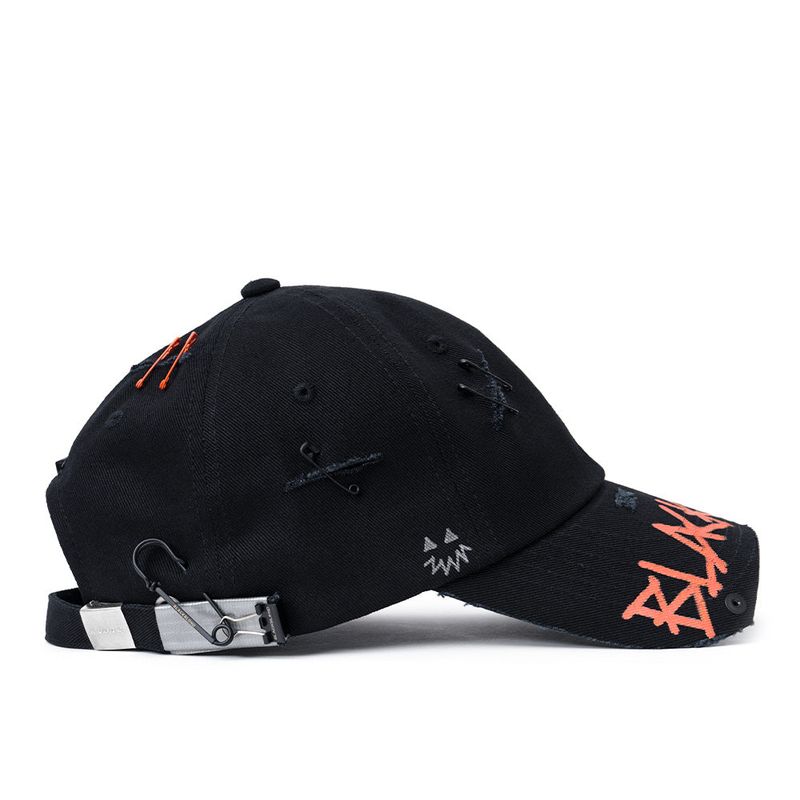 BBD No Sympathy Hidden Patch Graffiti Logo Cap (Black)