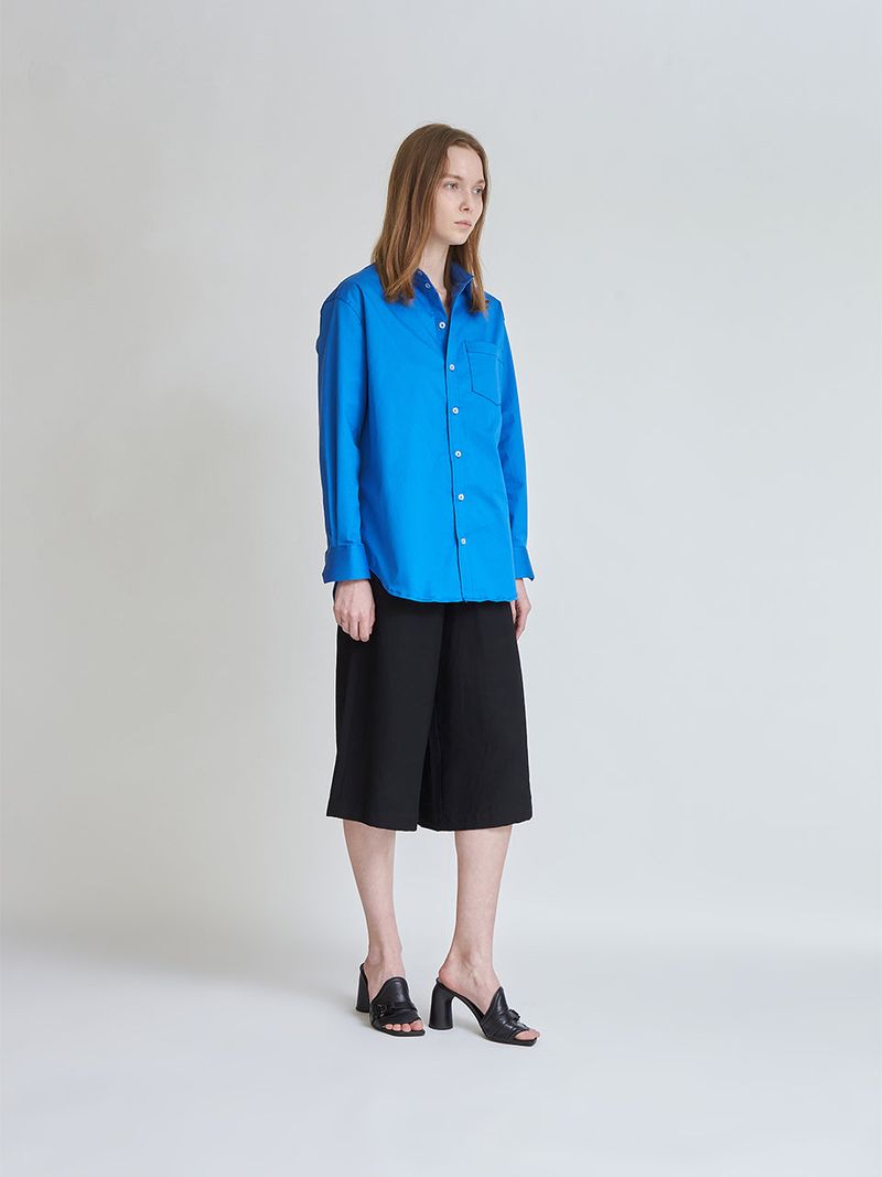 OVERFITTED POINT STITCH SHIRT