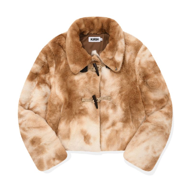 KIRSH（キルシー）の「TOGGLE POINT CROP FUR JACKET [MULTI]（Jackets/Outerwear）」