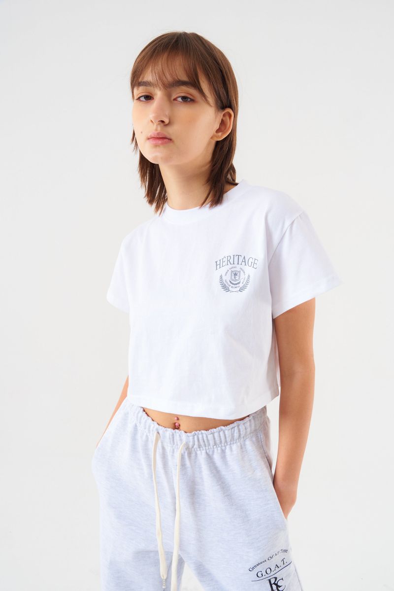 Heritage Tee White