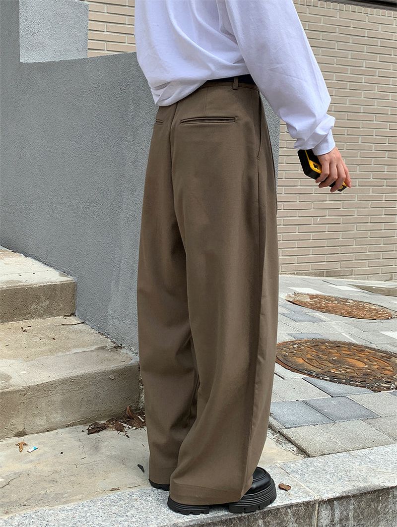 TWO-TUCK BALLOON SLACKS (3C)