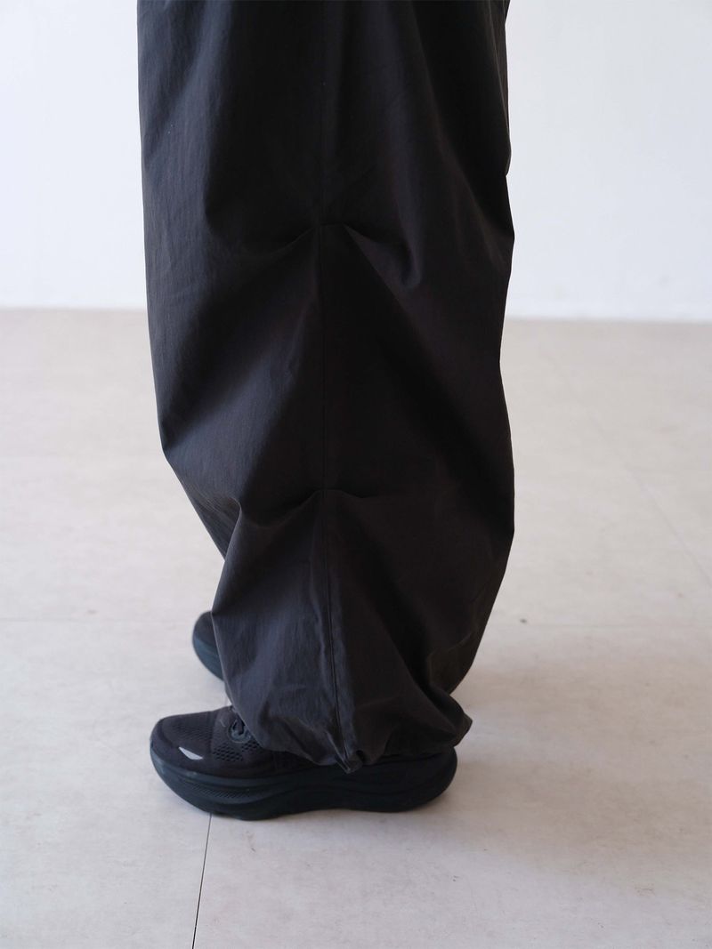 Double Pintuck Pants (Charcoal)