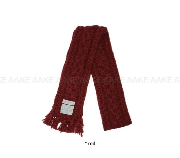 (WOOL) LABEL CABLE MUFFLER
