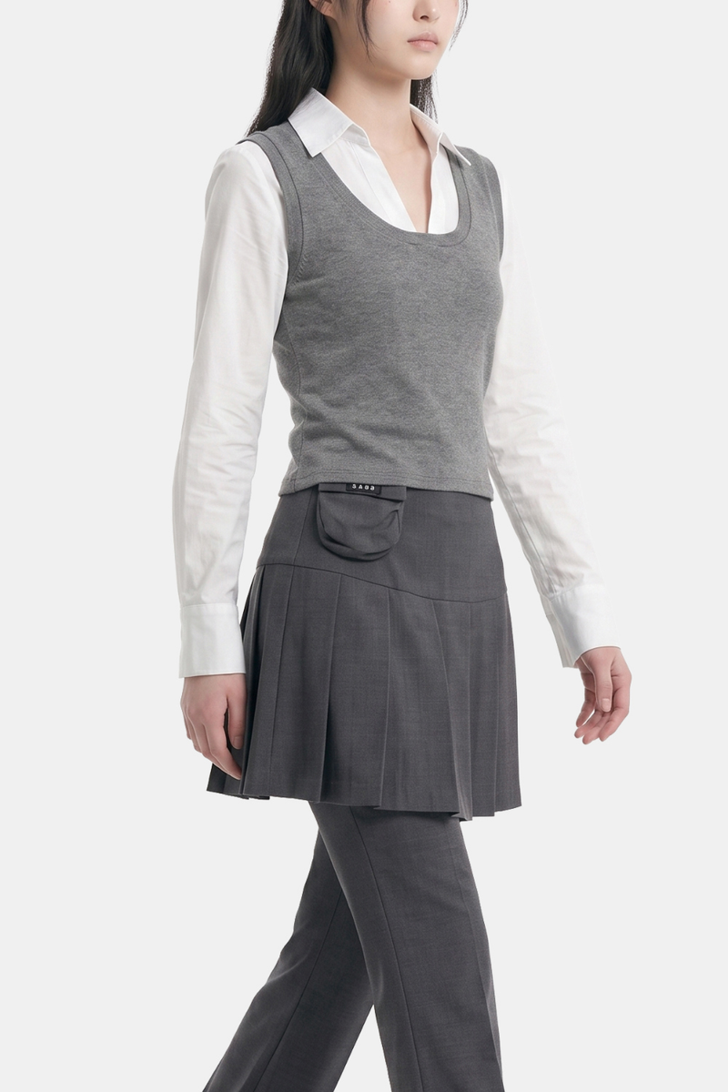 Emma Layered Collar Shirt