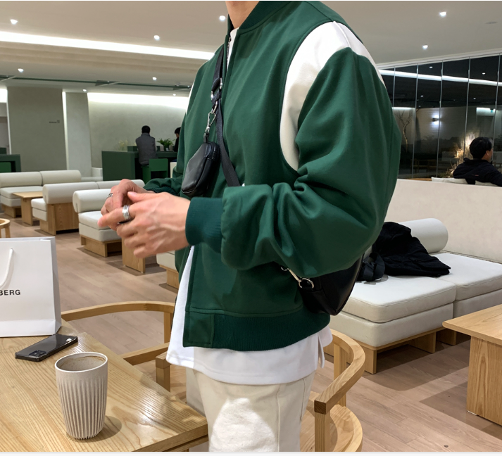  Maret Daily Semi-Over Varsity Jacket