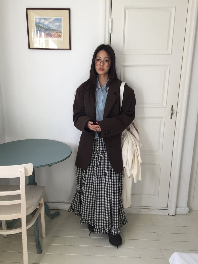Damien Lowe long skirt (3color)