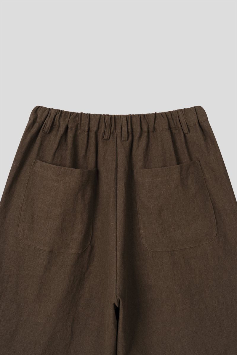 Cool Linen Bermuda Wide Shorts 4COLOR