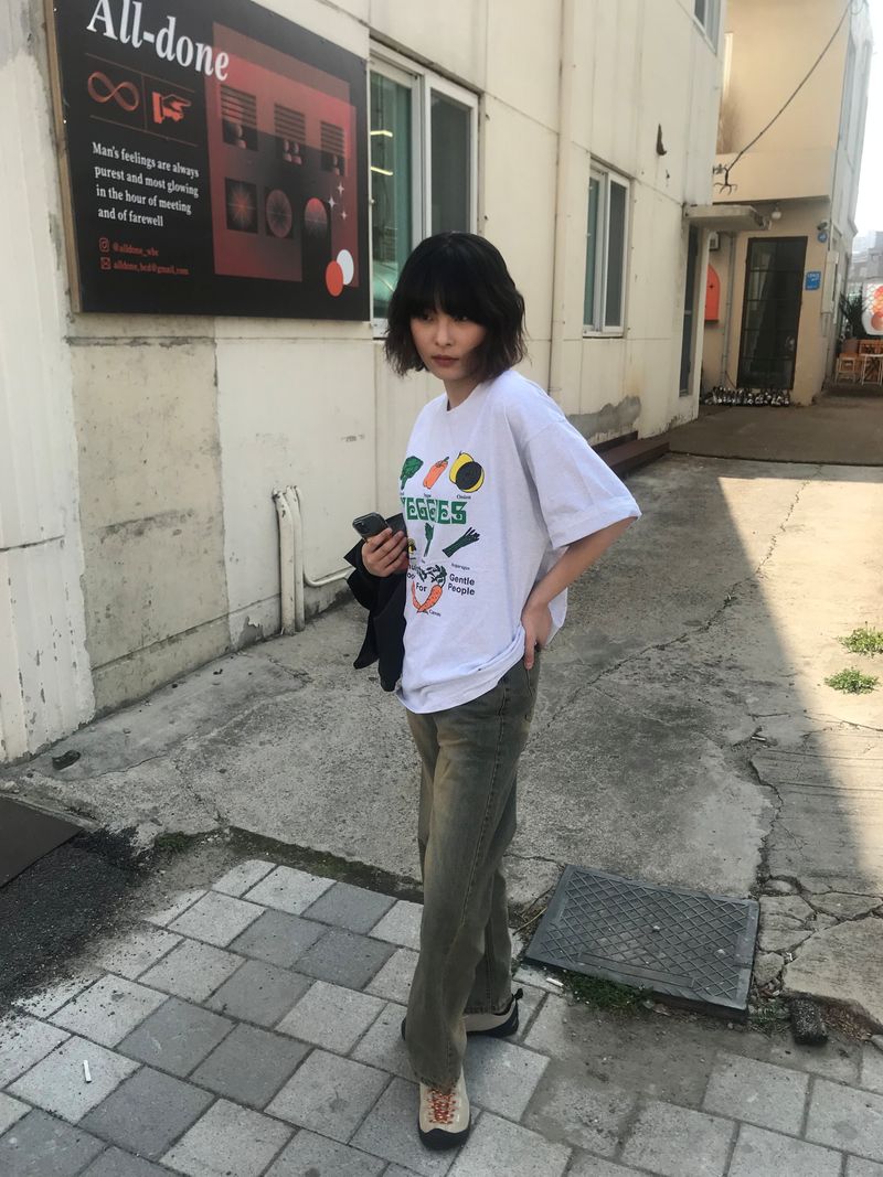 Carrot boxy t