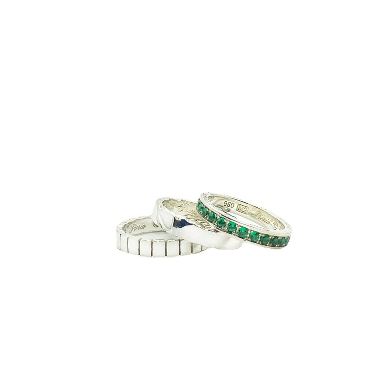 Engraving Stone Ring 3 (green)