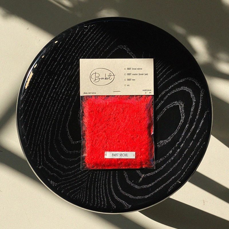 cherry jam coaster