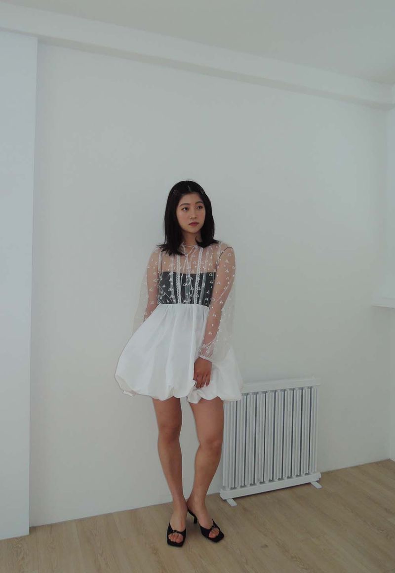 SHAKIRI(シャキリ)の「CLOUD TULLE DRESS _WHITE(Dresses)」