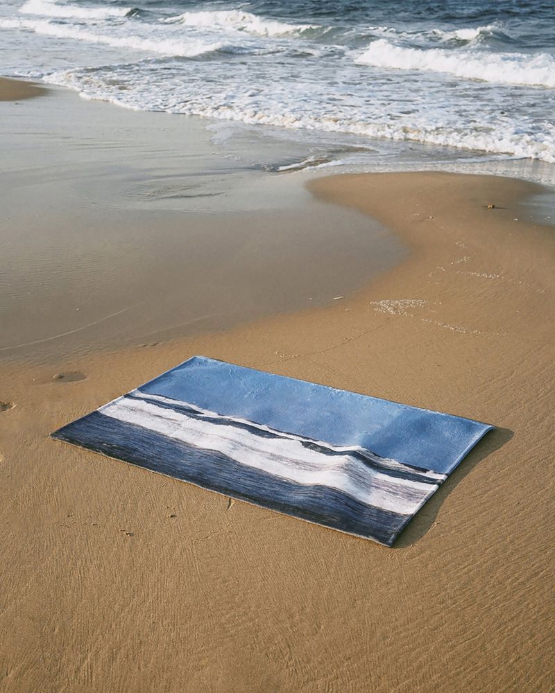 blue bada rug
