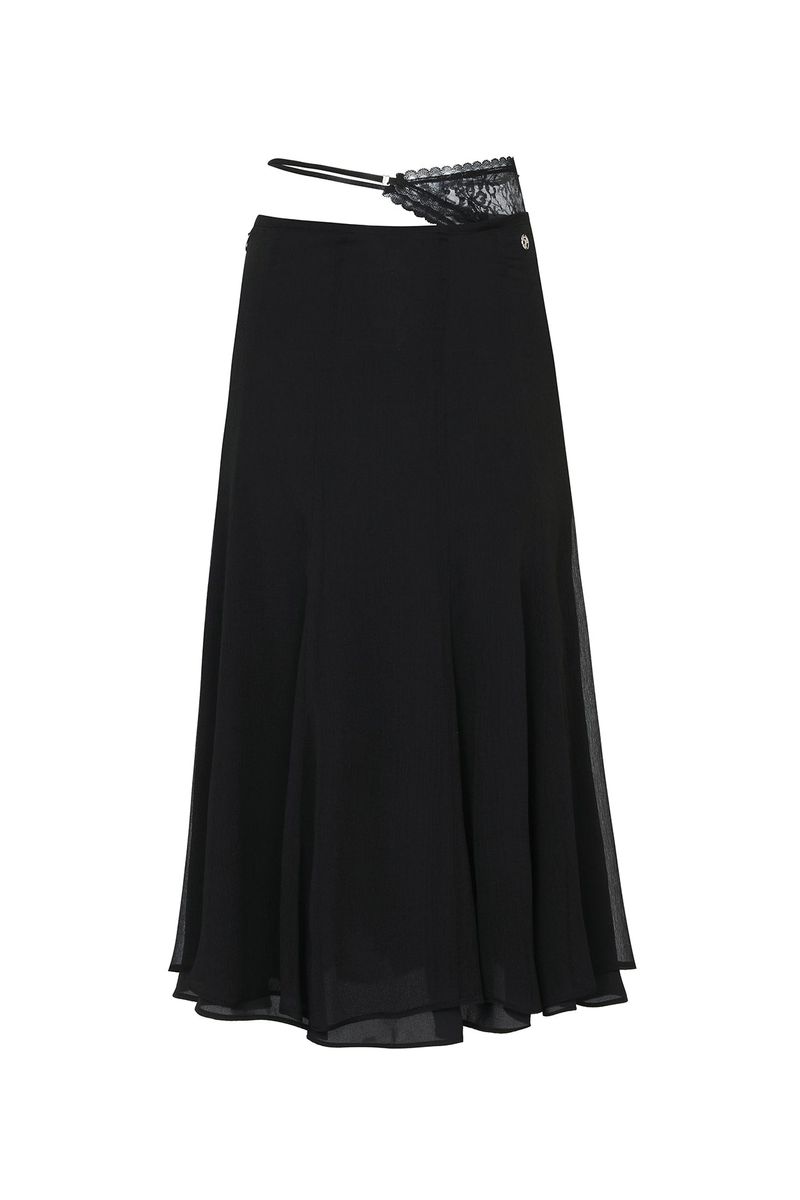 MOONFLOWER SKIRT black