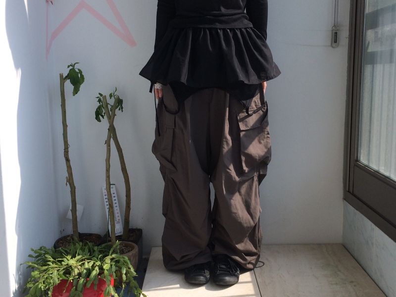 pocket nylon pants
