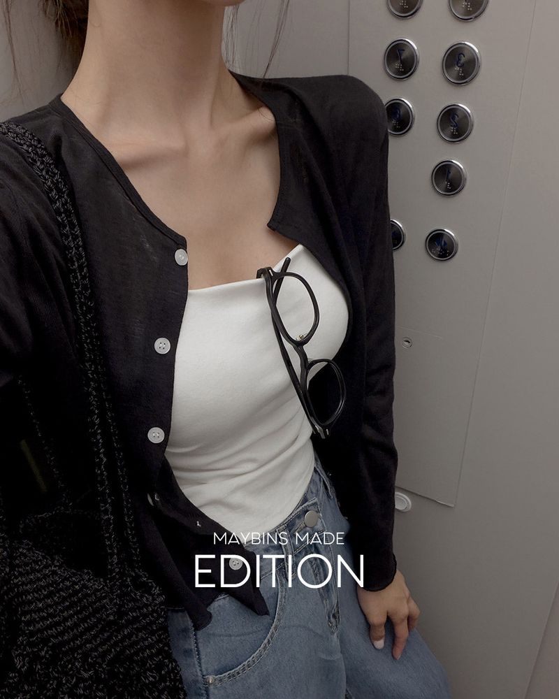 MADE. Juven linen cardigan