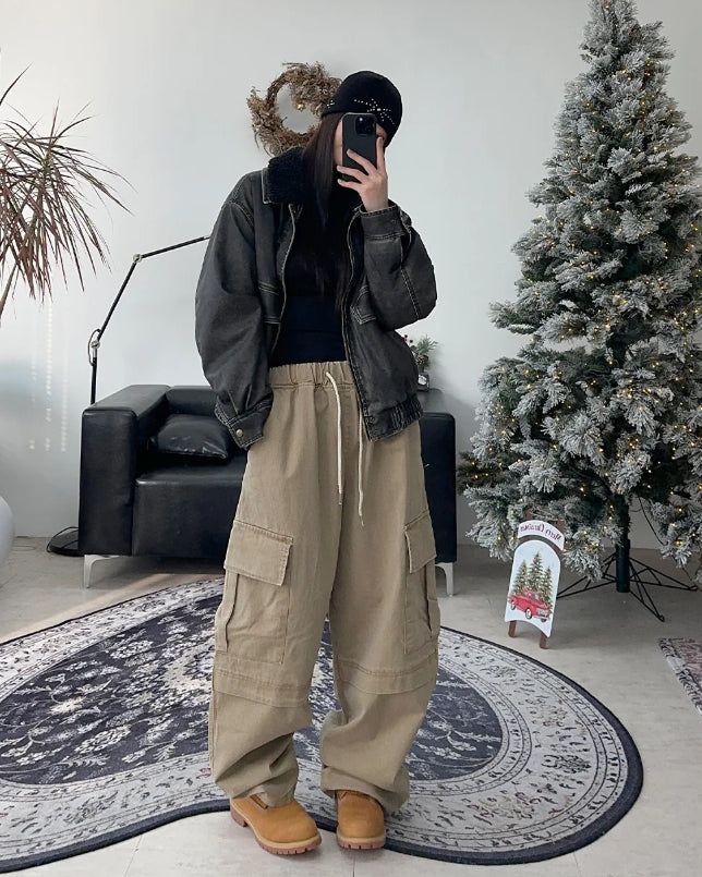 Reper Washed Balloon Cargo Pants