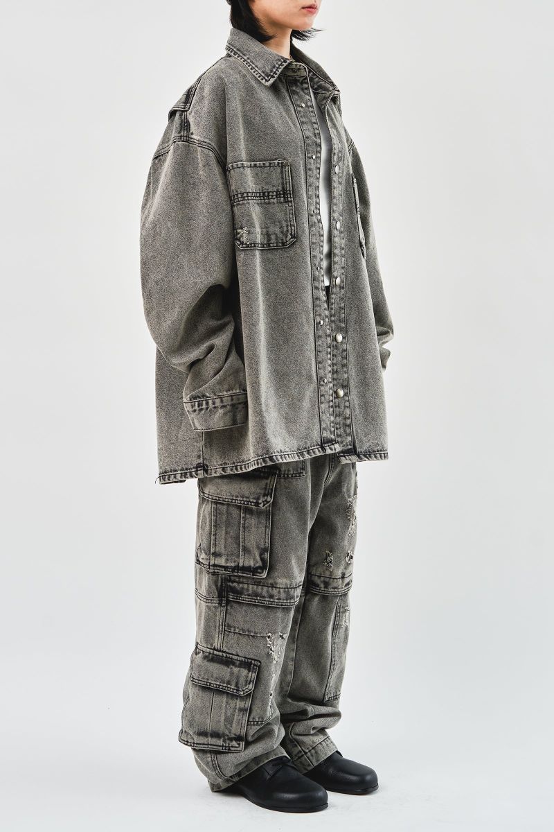 Sord Washed Denim Jacket (2color)