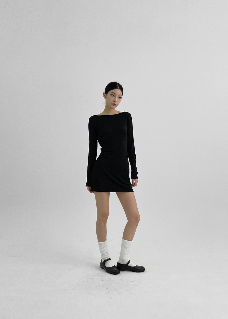 BLACKUP（ブラックアップ）の「[MADE] Puswan Baekka Wool Mini One Piece（Dresses）」