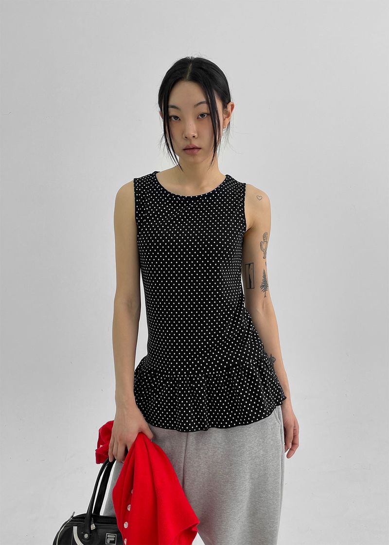 [MADE]Cruti レイヤード ノースリーブ