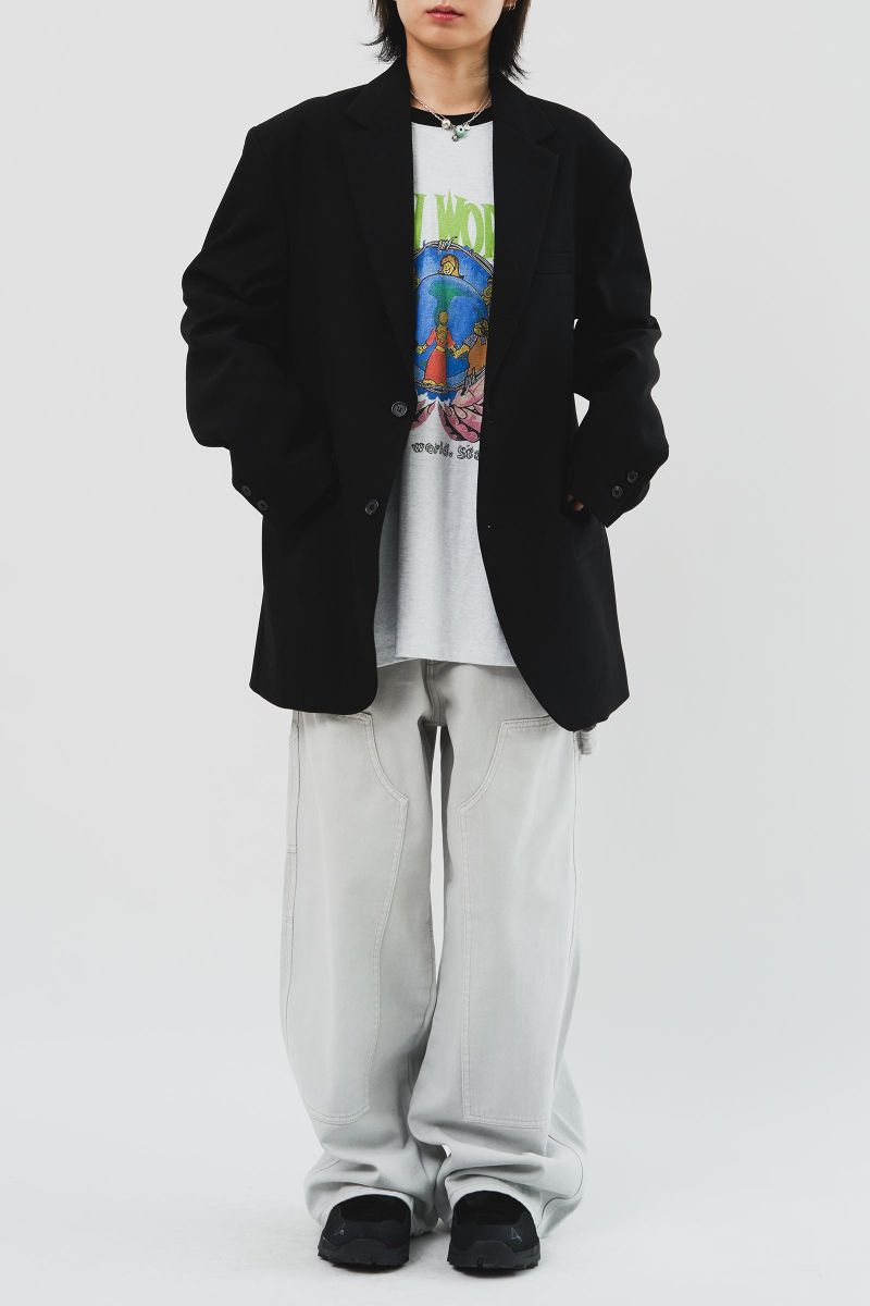 Sub Single Breasted Jacket (3color)