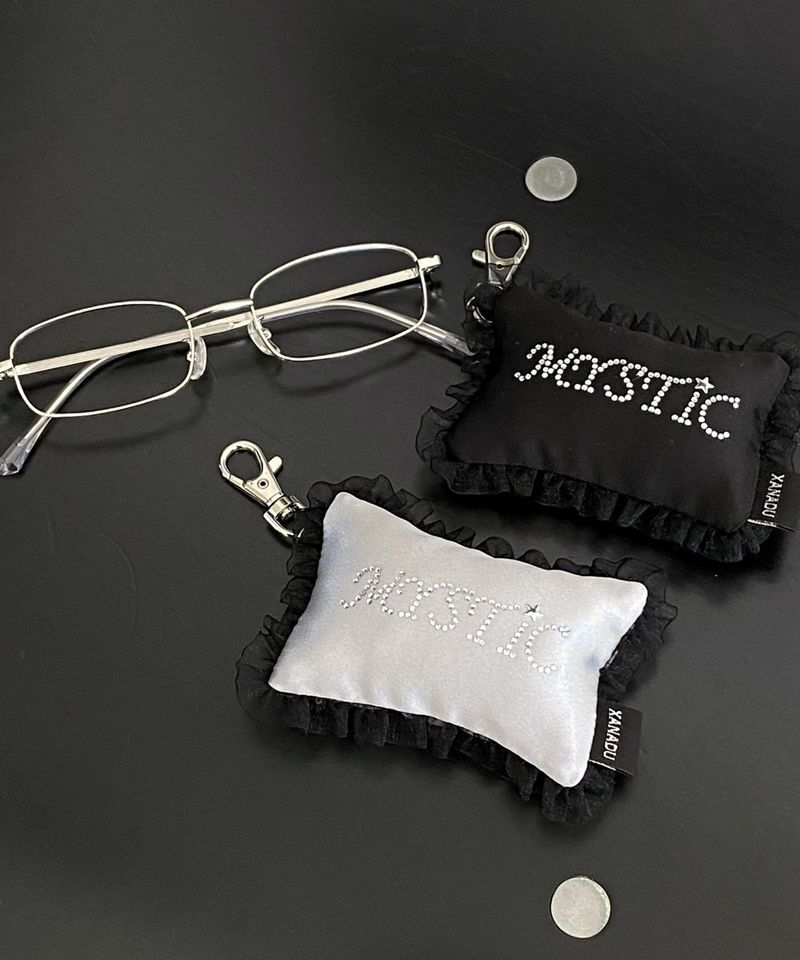  MYSTIC CUSHION KEYRING_BLACK