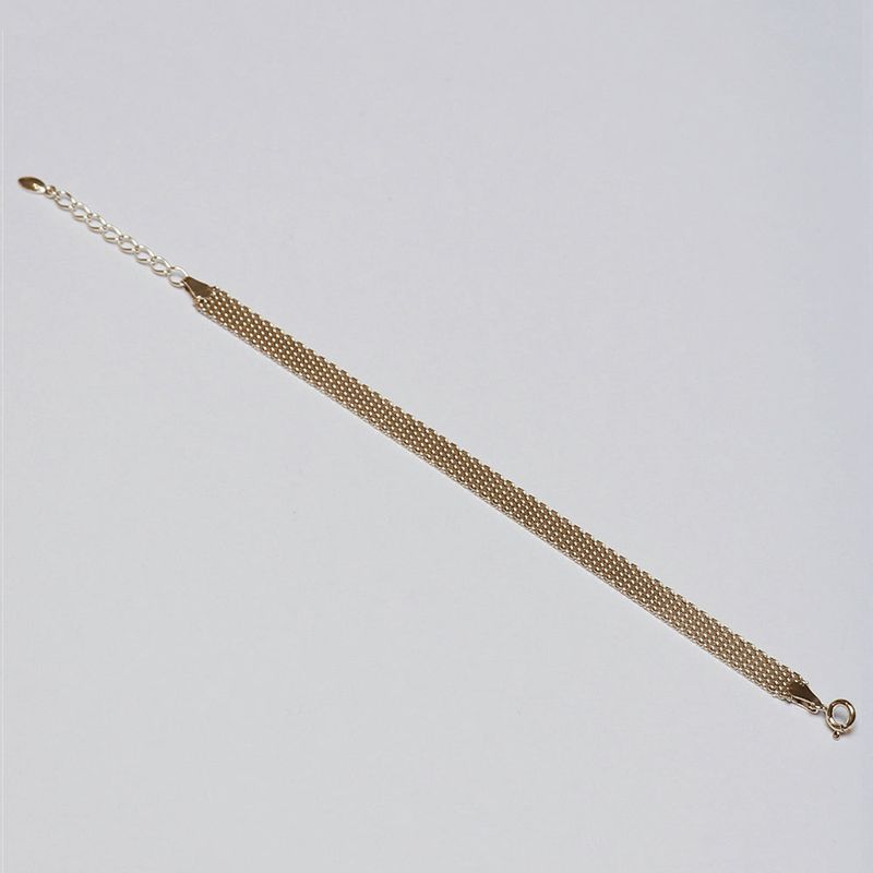Less is more(レスイズモア)の「silver fabou bracelet (vermeil)(Accessories)」