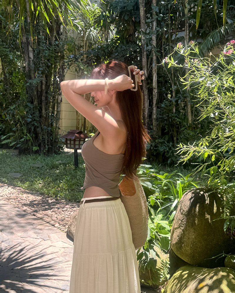 Mitz halter‑neck sleeveless