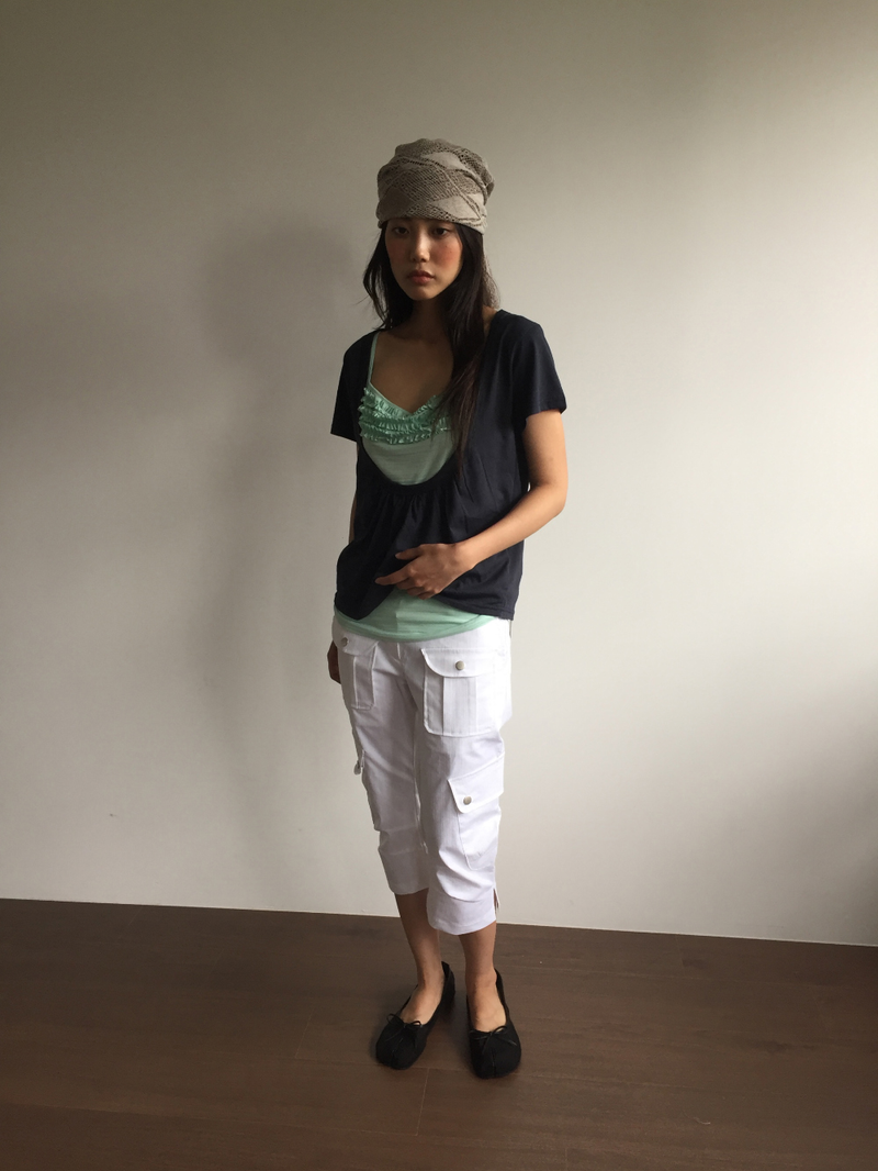 Street flap half pants (2color)