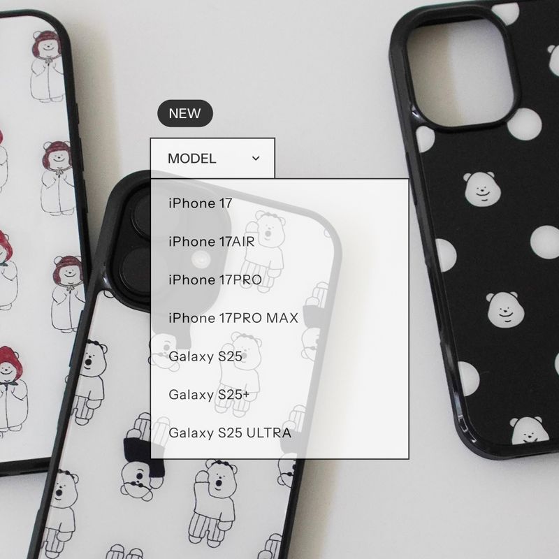 TUTEOGI ‘ Mind Glasses’ glass bumper case