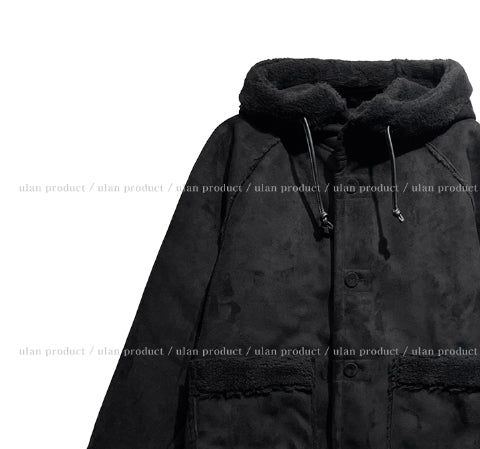 [PREMIUM] Barrier Suede Hood Mustang