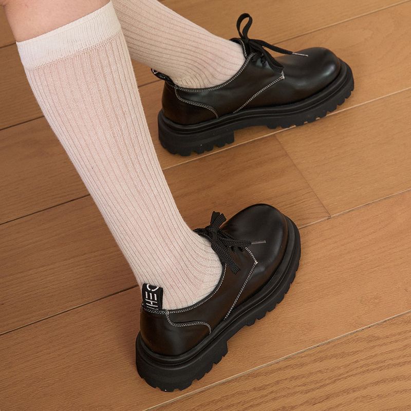 Leah Lace-up Loafer_L2516