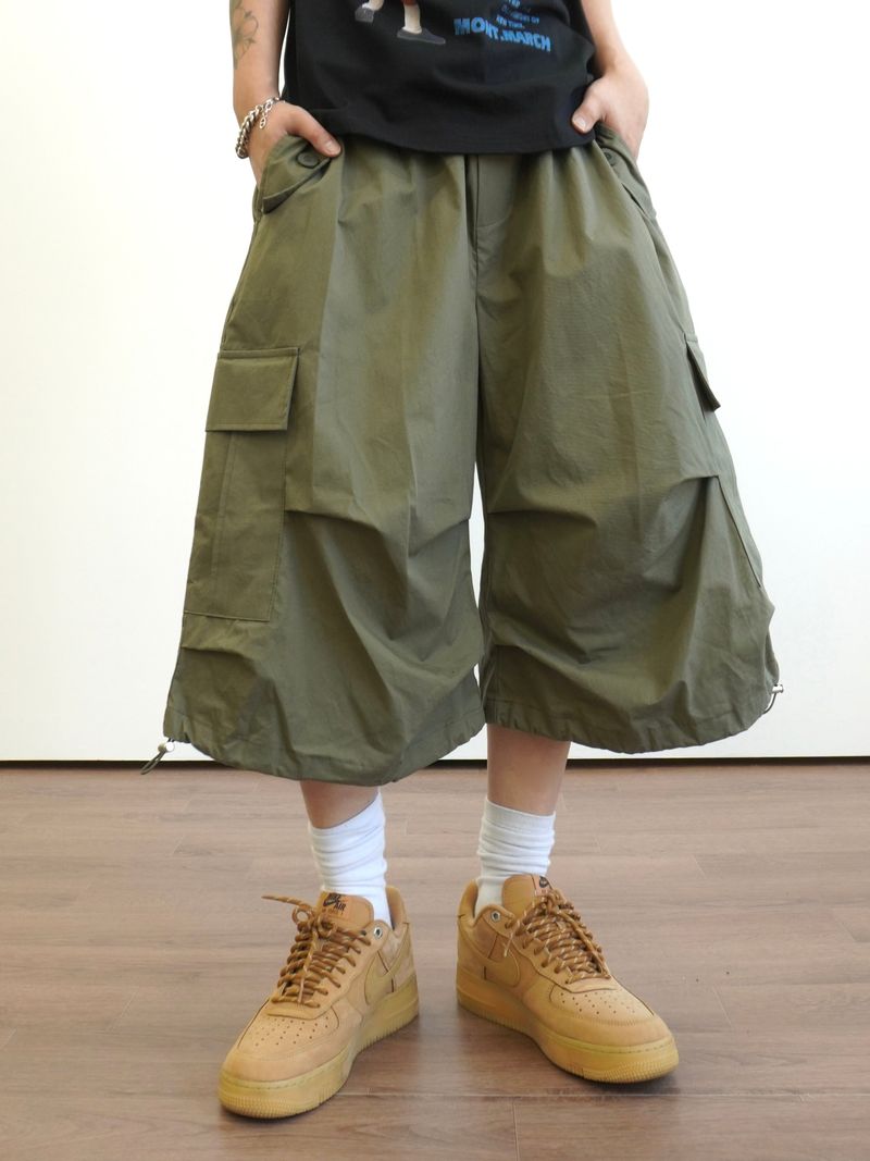 Amekaji Loose Cargo Pants 4C