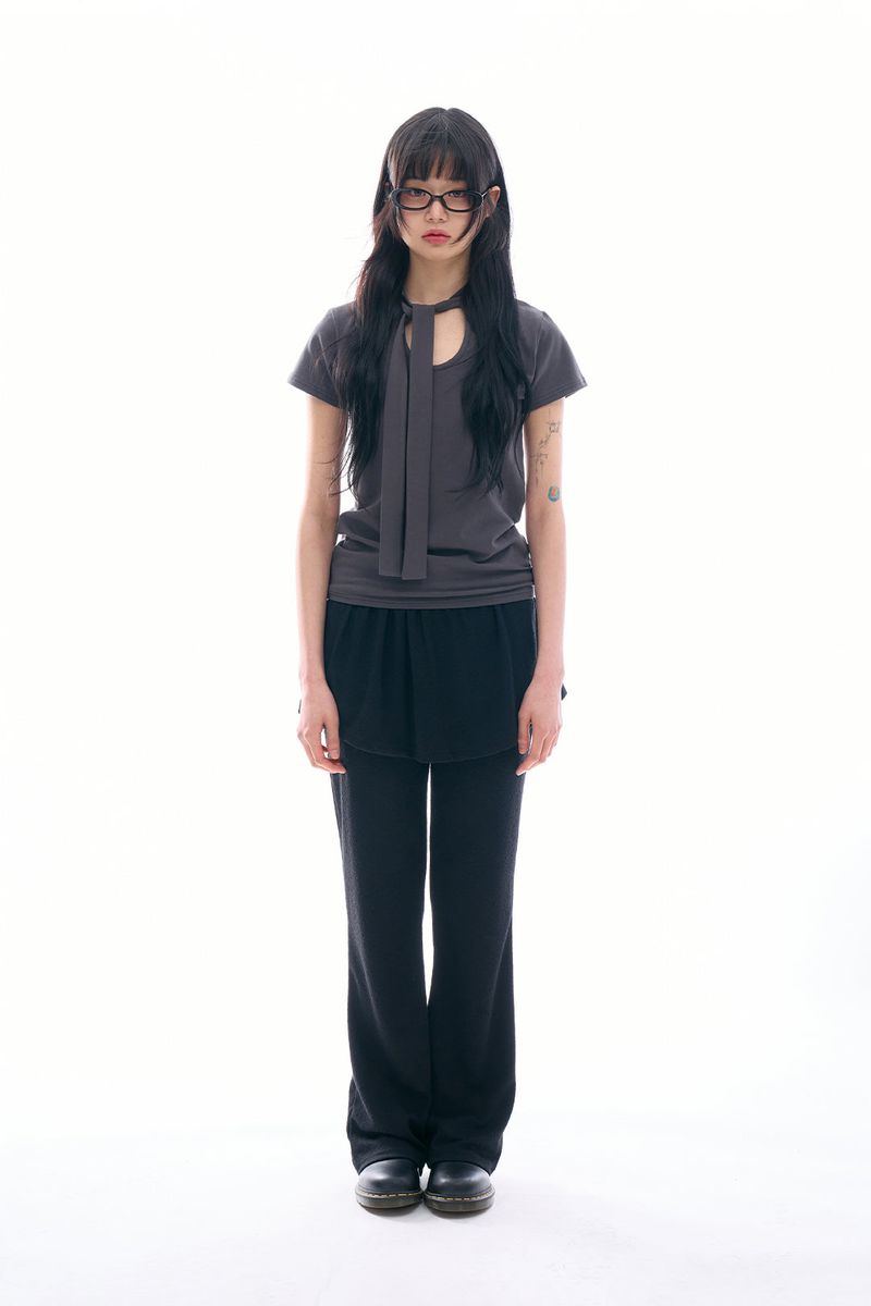 Raucohouse（ラウコハウス）の「Caligo layered skirt pants（Pants）」