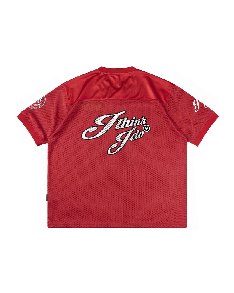 Logo Football Jersey - Red