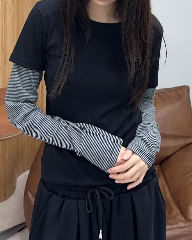 Tove layered long sleeves