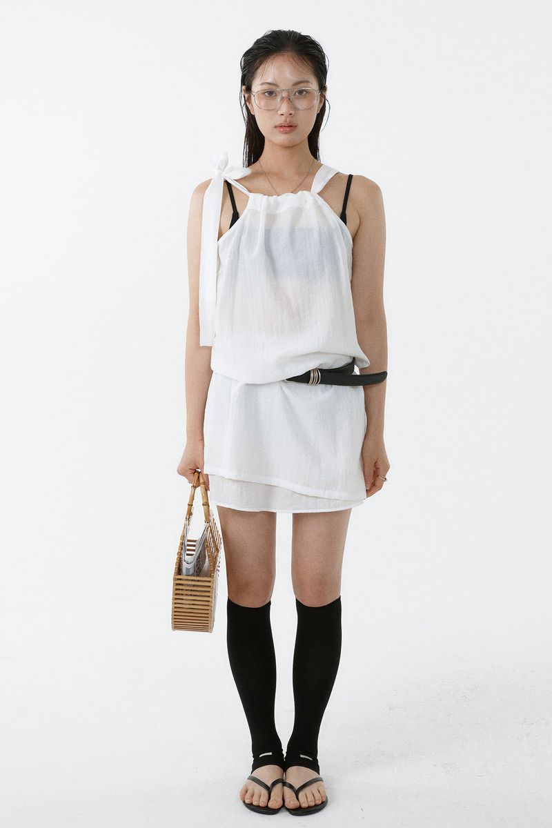 Loventina（ラヴェンティナ）の「PICOT INNER SKIRT_WHITE（Skirts）」