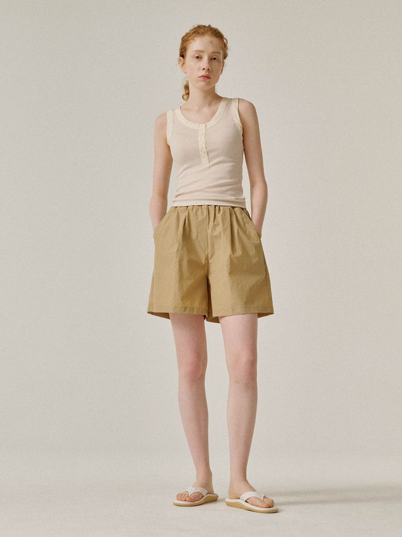 Botton sleeveless (Beige)