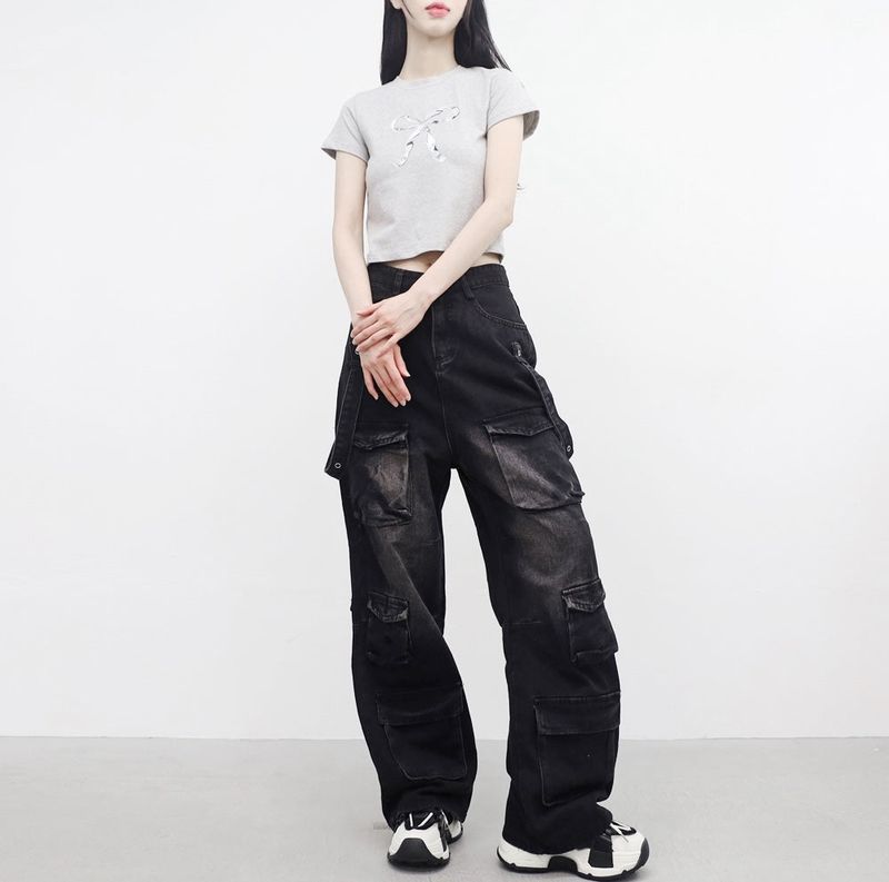 NONCODE（ノンコード）の「Ibian pocket strap pants（Pants）」