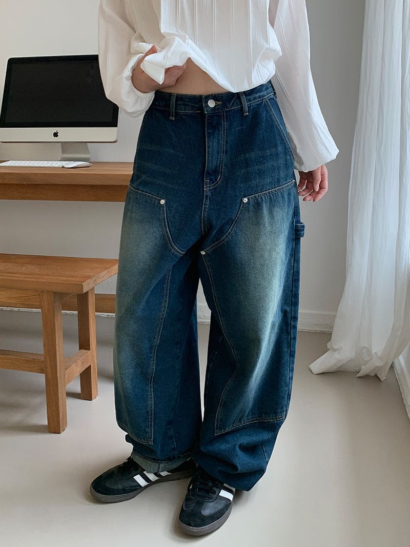 DOUBLE KNEE CARPENTER JEANS (2C)
