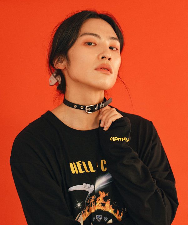 CLUT STUDIO(クラットスタジオ)の「1 4 buckle belt choker(Accessories)」